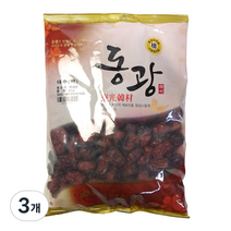 국내산 건대추 찍, 500g, 3개