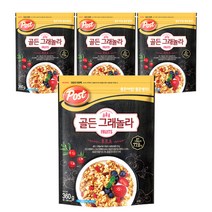 포스트 골든그래놀라 후르츠 시리얼, 360g, 4개