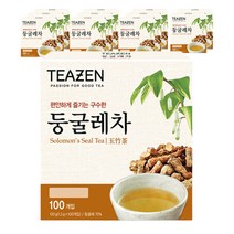 티젠 둥굴레차 100티백, 120g, 12개