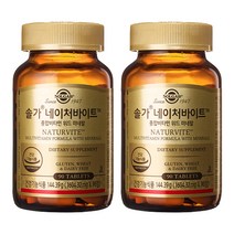 [솔가] 네이처바이트 종합비타민 위드 미네랄, 90정, 2개