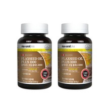 내츄럴플러스 플랙시드 오일 플러스 1000, 180g, 2개