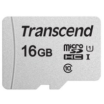 트랜센드 마이크로 SD 메모리카드 300S, 16GB