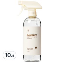 살림백서 베이비 앤 키즈 토이클리너, 10개, 500ml