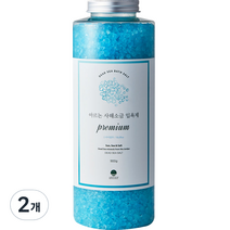 아르논 사해소금 입욕제 프리미엄 스카이블루 스킨프레쉬향, 2개, 900g