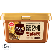 해표 순창궁 옛날된장, 1kg, 5개