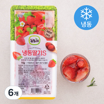뉴뜨레 가당 딸기 슬라이스 (냉동), 1000g, 6개