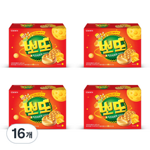 크라운 뽀또 치즈타르트, 161g, 16개