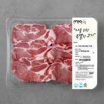 모아미트 미국산 옥수수먹인 암퇘지 돈목심 구이용 (냉장), 1kg, 1개