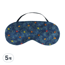 그린라이프 허브 눈찜질팩 연블루폴리, 1개입, 5개