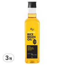 리지 현미유 플러스, 3개, 1L