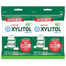 롯데자일리톨 오리지날 껌 리필, 97g, 2개