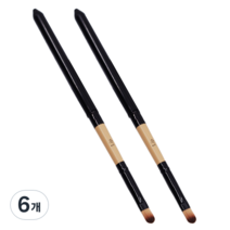 버블톡 클래식 립 브러시, 혼합색상, 6개