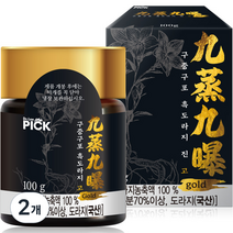 래오이경제 구증구포 흑도라지 고 골드차, 100g, 2개