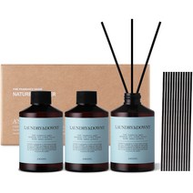 에이센트 네이처 실속형 디퓨저 200ml 3p + 섬유스틱 15p, 런더리앤다우니