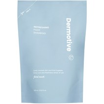 더모티브 리프레싱 풋샴푸 리필 400ml, 1개입, 1개