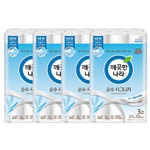 깨끗한나라 순수시그니처 27m, 30개입, 4개