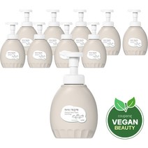 아이깨끗해 프리미엄 클린 비건 핸드워시 무향, 450ml, 10개