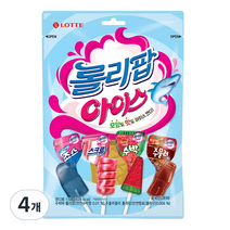 롤리팝 아이스 캔디, 132g, 4개