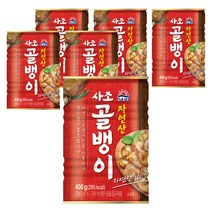 사조 자연산 골뱅이, 400g, 6개