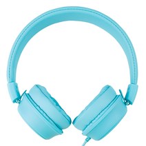 라이키드 학습용 청력보호 접이식 어린이 헤드셋 블루, LIK-HP01