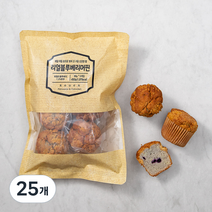 후앙 리얼블루베리머핀, 90g, 25개