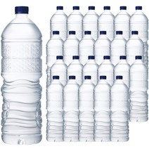 해태htb 강원평창수 무라벨 생수, 24개, 2L