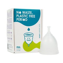 루나컵 쇼티 월경컵 라지 25ml, 1개입, 1개