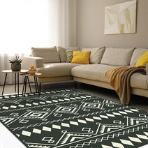 이정데코 보헤미안 컴포트 다이아 몬트 사계절 사각 러그