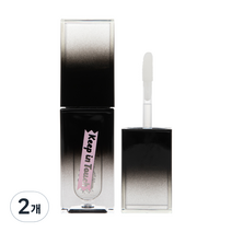 키핀터치 더 블랙 립 플럼퍼 립틴트 클리어업 3.7ml, 혼합색상, 2개