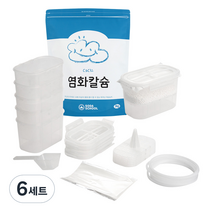 소다스쿨 염화칼슘 3kg + DIY 리필용기 5p 세트, 6세트