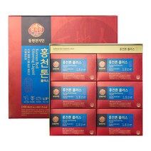 천지인 6년근 홍천톤 플러스 30포, 2100ml, 1개