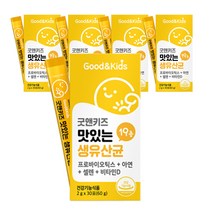 내츄럴플러스 굿앤키즈 맛있는 생유산균 30포, 60g, 5개