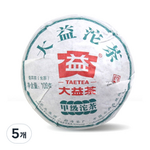 대익차 보이차 갑급타차 (1801) 생차, 100g, 5개, 5개, 1개입