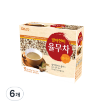 담터 발아 현미 율무차, 225g, 6개
