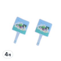 제주에퐁당 사각손거울 2p, 제주 돌하르방, 4개