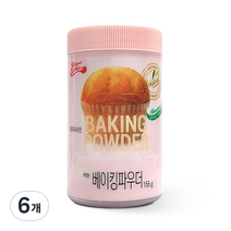 브레드가든 무알루미늄 착한 베이킹파우더, 155g, 6개