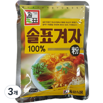 솔표식품 겨자분, 200g, 3개