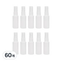 화장품 소독제 리필용 스프레이 용기 30ml, 60개