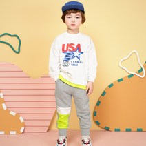 아동용 잭슨 스타 상하 바지세트