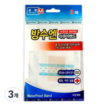 대일제약 방수엔 아쿠아밴드 3p, 3개