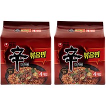 신라면 볶음면 131g, 8개