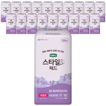 디펜드 여성용 스타일 패드 대용량, 18개입, 20개