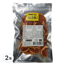 올내추럴 건조과일 자몽 절반컷, 80g, 2개