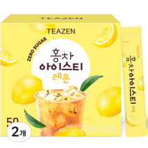 티젠 홍차 아이스티 레몬, 5g, 50개입, 2개