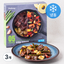 프레시지 부채살 하와이안 찹스테이크 (냉동), 321g, 3개