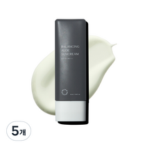 블랙몬스터 밸런싱 알로에 선크림 SPF 50+ PA++++, 5개, 50ml