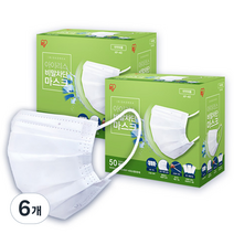 아이리스 비말마스크 소형 S사이즈 KF-AD, 50개입, 6개, 흰색