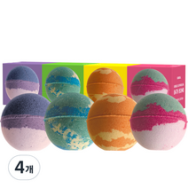 쿤달 배쓰밤 입욕제 스페이스컬렉션 4종 세트, 800g, 4개