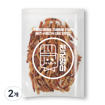 천군맘마 강아지 수제 건조간식 500g, 돼지귀, 2개
