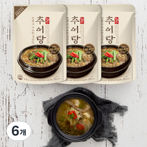 청조푸드 가마솥 진하고 구수한 경상도 추어탕, 500g, 6개